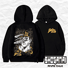 JJS10 Jotaro Kujo - JoJo's Bizarre Adventure / Hoddie - Poleron Canguro 1