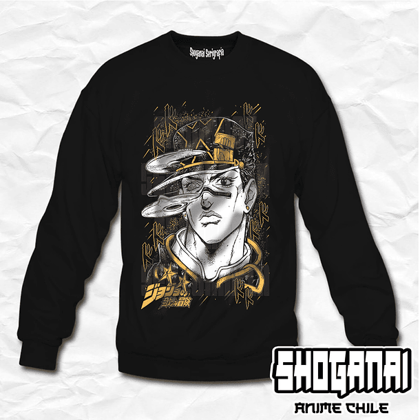 JJS10 Jotaro Kujo - JoJo's Bizarre Adventure / Crewneck - Poleron Polo 1