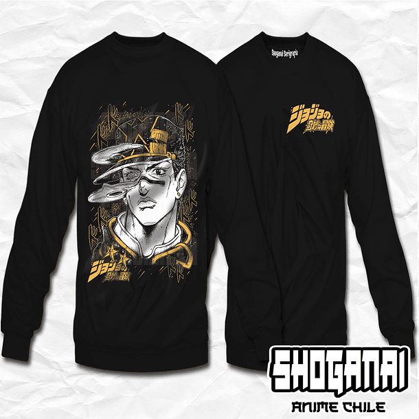 JJS10 Jotaro Kujo - JoJo's Bizarre Adventure / Crewneck - Poleron Polo 1
