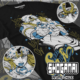 JJS11 Johnny Joestar - JoJo's Bizarre Adventure / Polera manga corta