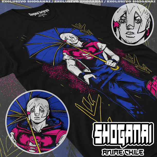 JJS12 Jodio Joestar - JoJo's Bizarre Adventure / Polera manga corta 1