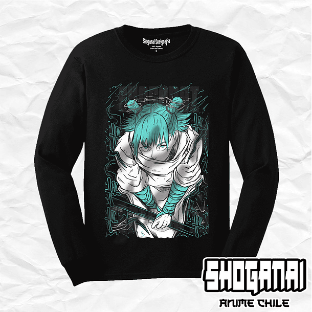 JJK79 Hajime Kashimo - Jujutsu Kaisen / Polera manga larga 1