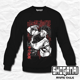 JJK80 Sukuna / Megumi - Jujutsu Kaisen / Crewneck - Poleron Polo