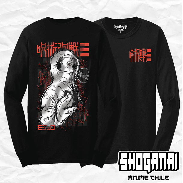 JJK81 Yuji Itadori - Jujutsu Kaisen Modulo / Polera manga larga 1