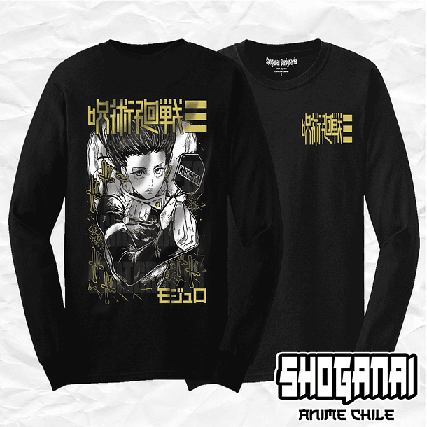 JJK82 Yuka Okkotsu - Jujutsu Kaisen Modulo / Polera manga larga 1