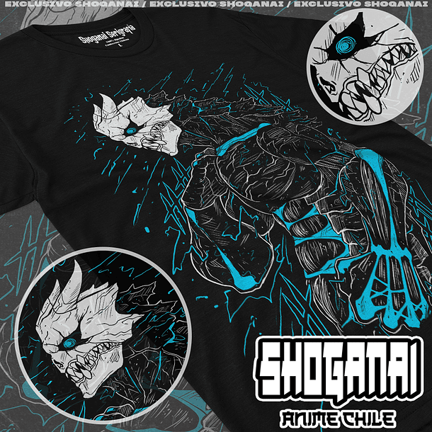 K801 Kafka Hibino / Kaiju No. 8 - Kaiju No. 8 / Polera manga corta 1