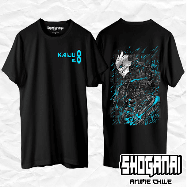K801 Kafka Hibino / Kaiju No. 8 - Kaiju No. 8 / Polera manga corta 1