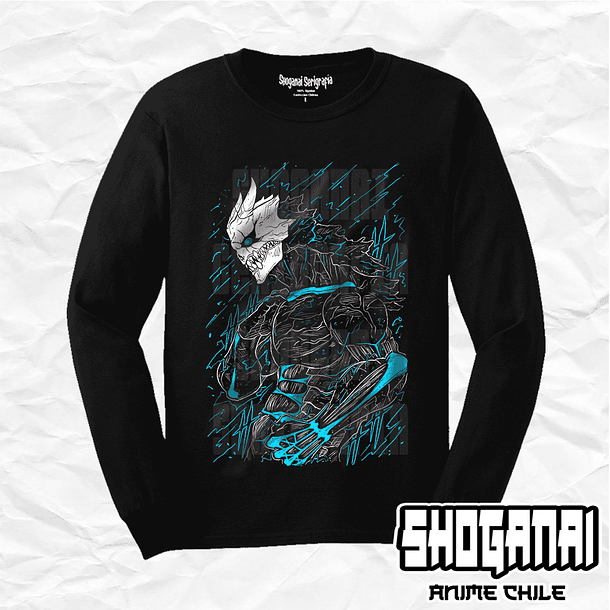 K801 Kafka Hibino / Kaiju No. 8 - Kaiju No. 8 / Polera manga larga 1