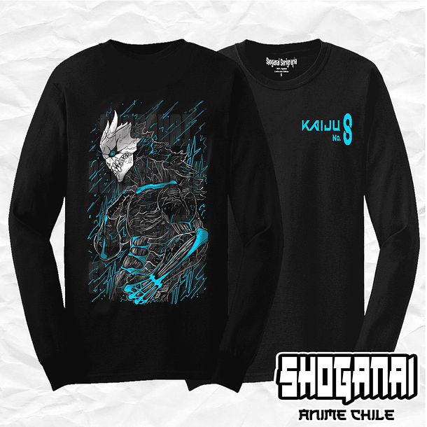 K801 Kafka Hibino / Kaiju No. 8 - Kaiju No. 8 / Polera manga larga 1