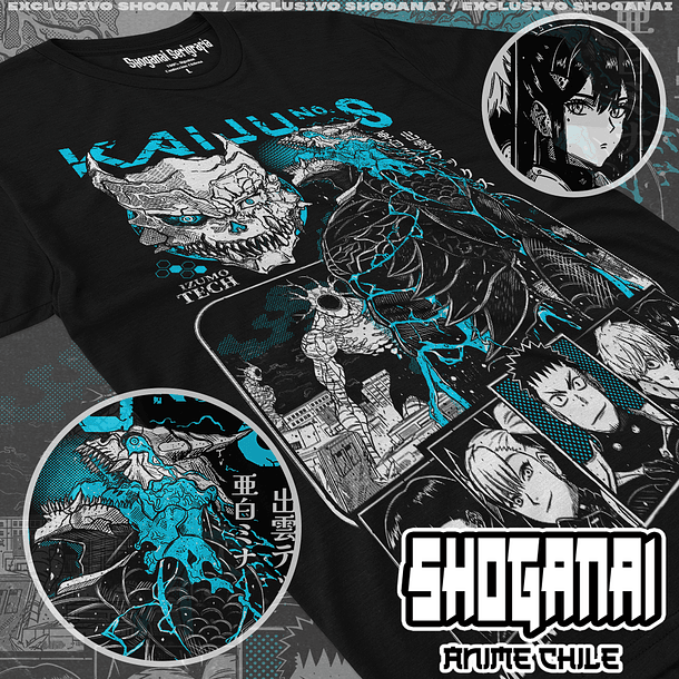 K802 Tercera División - Kaiju No. 8 / Polera manga corta 1