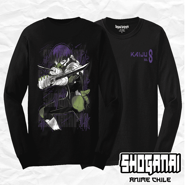 K803 Soshiro Hoshina - Kaiju No. 8 / Polera manga larga 1