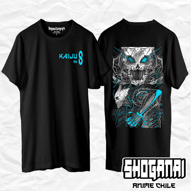 K804 Kafka Hibino / Kaiju No. 8 - Kaiju No. 8 / Polera manga corta 1