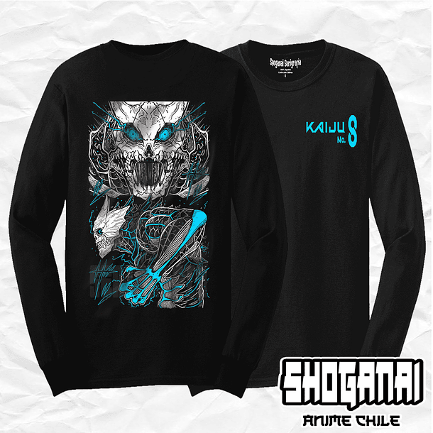 K804 Kafka Hibino / Kaiju No. 8 - Kaiju No. 8 / Polera manga larga 1