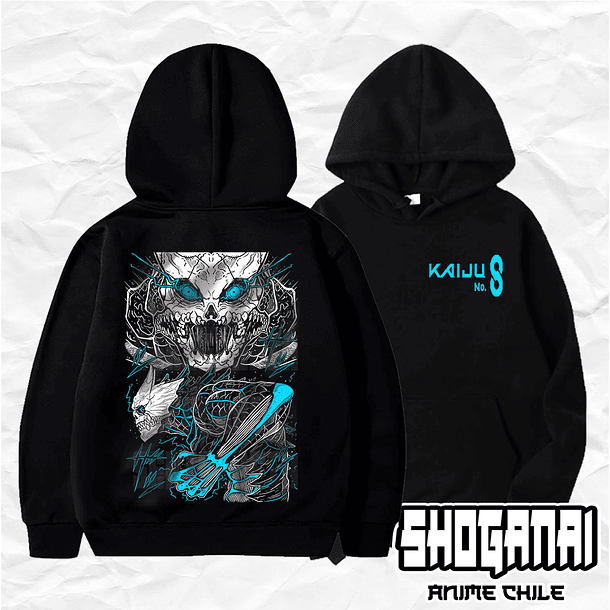K804 Kafka Hibino / Kaiju No. 8 - Kaiju No. 8 / Hoddie - Poleron Canguro 1