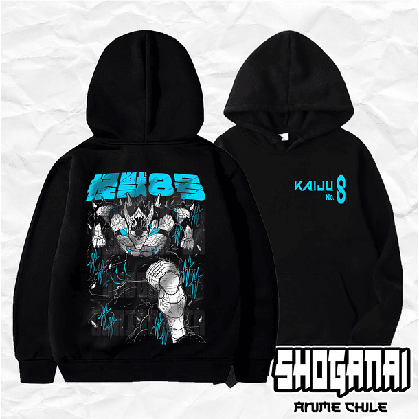 K805 Kafka Hibino / Kaiju No. 8 - Kaiju No. 8 / Hoddie - Poleron Canguro 1