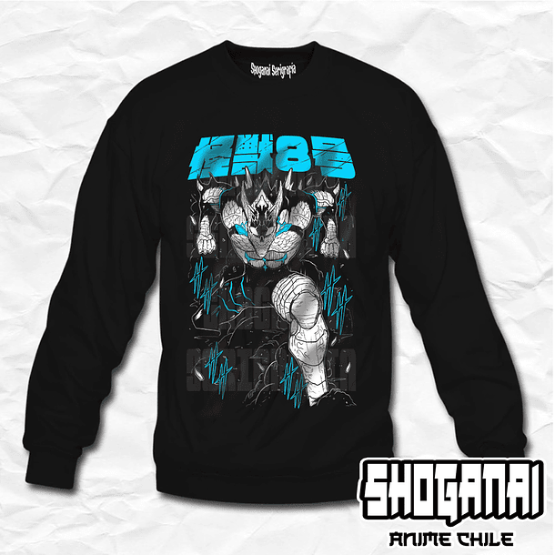 K805 Kafka Hibino / Kaiju No. 8 - Kaiju No. 8 / Crewneck - Poleron Polo 1