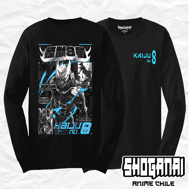 K806 Kafka Hibino / Kaiju No. 8 - Kaiju No. 8 / Polera manga larga 1