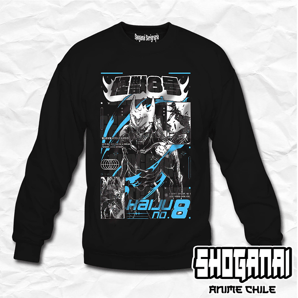 K806 Kafka Hibino / Kaiju No. 8 - Kaiju No. 8 / Crewneck - Poleron Polo 1