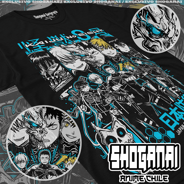 K807 Tercera División - Kaiju No. 8 / Polera manga corta 1
