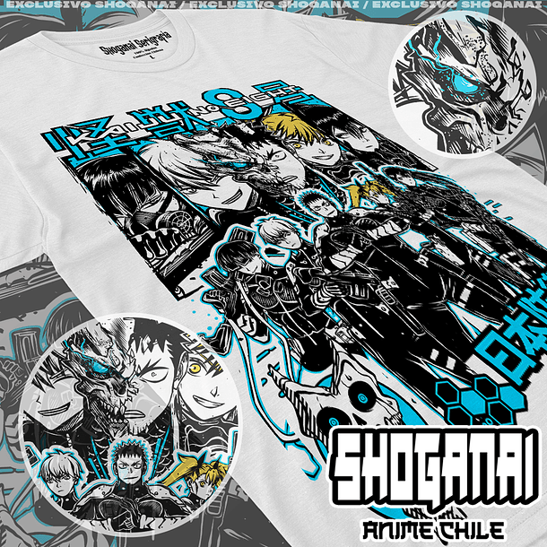 K807 Tercera División - Kaiju No. 8 / Polera manga corta 1