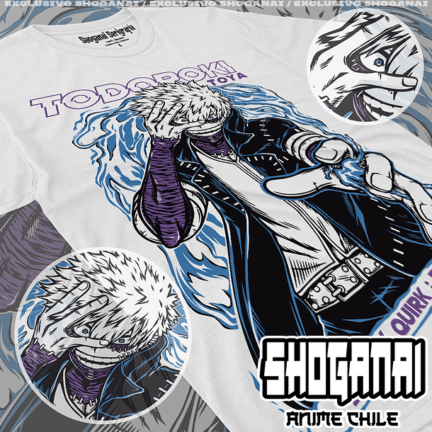BNH01 Dabi / Toya Todoroki - Boku No Hero / Polera manga corta 1