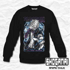 BNH01 Dabi / Toya Todoroki - Boku No Hero / Crewneck - Poleron Polo