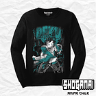 BNH02 Deku / Izuku Midoriya - Boku No Hero / Polera manga larga 1