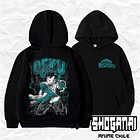 BNH02 Deku / Izuku Midoriya - Boku No Hero / Hoddie - Poleron Canguro 1