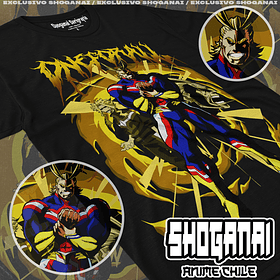 BNH05 All Might - Boku No Hero / Polera manga corta