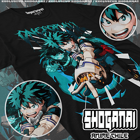 BNH06 Deku / Izuku Midoriya - Boku No Hero / Polera manga corta