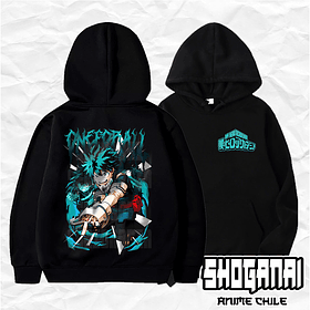 BNH06 Deku / Izuku Midoriya - Boku No Hero / Hoddie - Poleron Canguro
