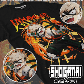 BNH07 Dynamight / Katsuki Bakugo - Boku No Hero / Polera manga corta
