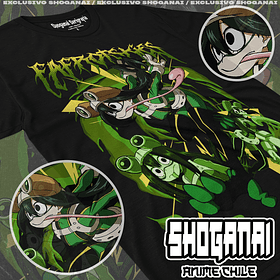 BNH08 Froppy / Tsuyu Asui - Boku No Hero / Polera manga corta