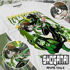 BNH08 Froppy / Tsuyu Asui - Boku No Hero / Polera manga corta