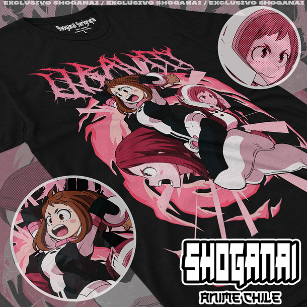 BNH09 Uravity / Ochaco Uraraka - Boku No Hero / Polera manga corta 1