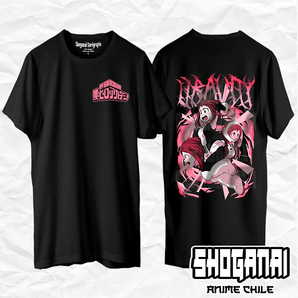 BNH09 Uravity / Ochaco Uraraka - Boku No Hero / Polera manga corta 1