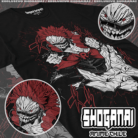 BNH11 Red Riot / Eijiro Kirishima - Boku No Hero / Polera manga corta