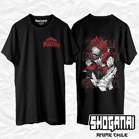 BNH11 Red Riot / Eijiro Kirishima - Boku No Hero / Polera manga corta