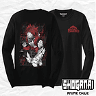 BNH11 Red Riot / Eijiro Kirishima - Boku No Hero / Polera manga larga 1