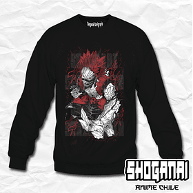BNH11 Red Riot / Eijiro Kirishima - Boku No Hero / Crewneck - Poleron Polo