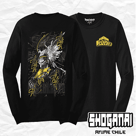 BNH13 Armored All Might - Boku No Hero / Polera manga larga