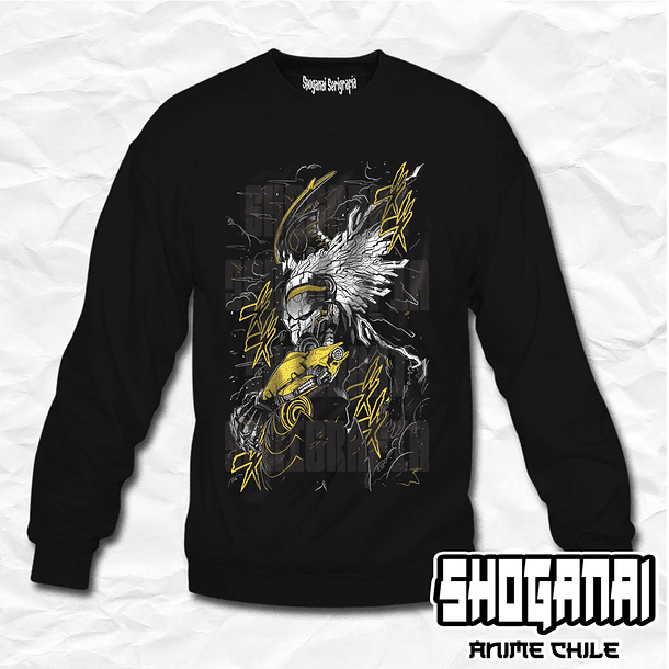 BNH13 Armored All Might - Boku No Hero / Crewneck - Poleron Polo 1