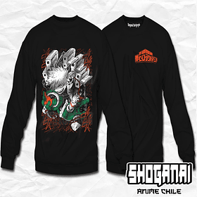 BNH14 Dynamight / Katsuki Bakugo - Boku No Hero / Crewneck - Poleron Polo