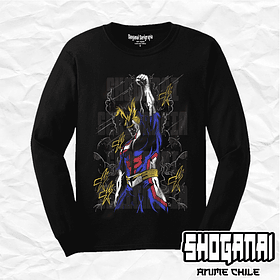 BNH15 All Might  - Boku No Hero / Polera manga larga