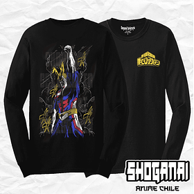 BNH15 All Might  - Boku No Hero / Polera manga larga