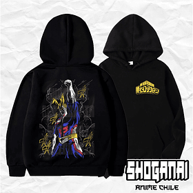 BNH15 All Might  - Boku No Hero / Hoddie - Poleron Canguro