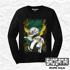 BNH16 Deku / Izuku Midoriya - Boku No Hero / Polera manga larga 1
