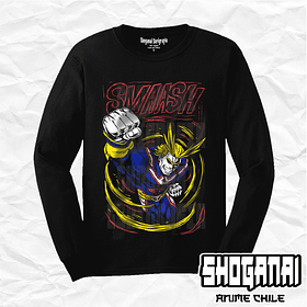 BNH17 All Might - Boku No Hero / Polera manga larga