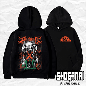 BNH18 Dynamight / Katsuki Bakugo - Boku No Hero / Hoddie - Poleron Canguro