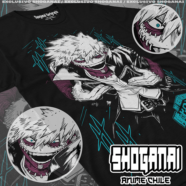 BNH19 Dabi / Toya Todoroki - Boku No Hero / Polera manga corta 1